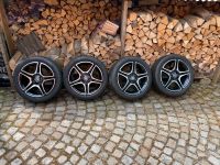 4 Kompletträder Smart 453 Alu 16 Zoll Sommerreifen 205/45+185/50R Sachsen - Radebeul Vorschau