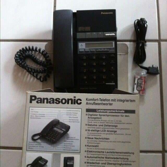 Gebrauchtes Panasonic Telefon Festnetz KX-T2717G, siehe Bilder in Wertheim