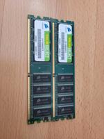 Corsair RAM 2x DDR1 - 1GB, 400Mhz - PC3200 DIMM Rheinland-Pfalz - Ludwigshafen Vorschau