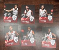 Autogrammkarten Würzburger Basketballer Bayern - Aschaffenburg Vorschau