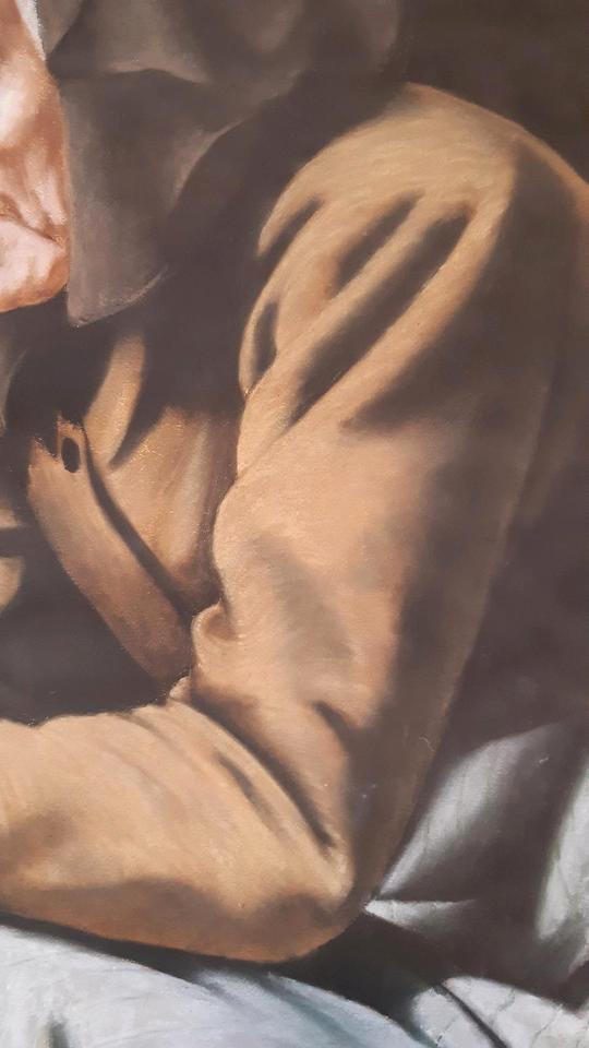 Albert Anker Gemälde Kunstwerk Zeichnung Kreide Pastellkreide in Bremen