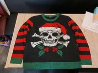 Weihnachtspullover Totenkopf Sachsen - Crinitzberg Vorschau