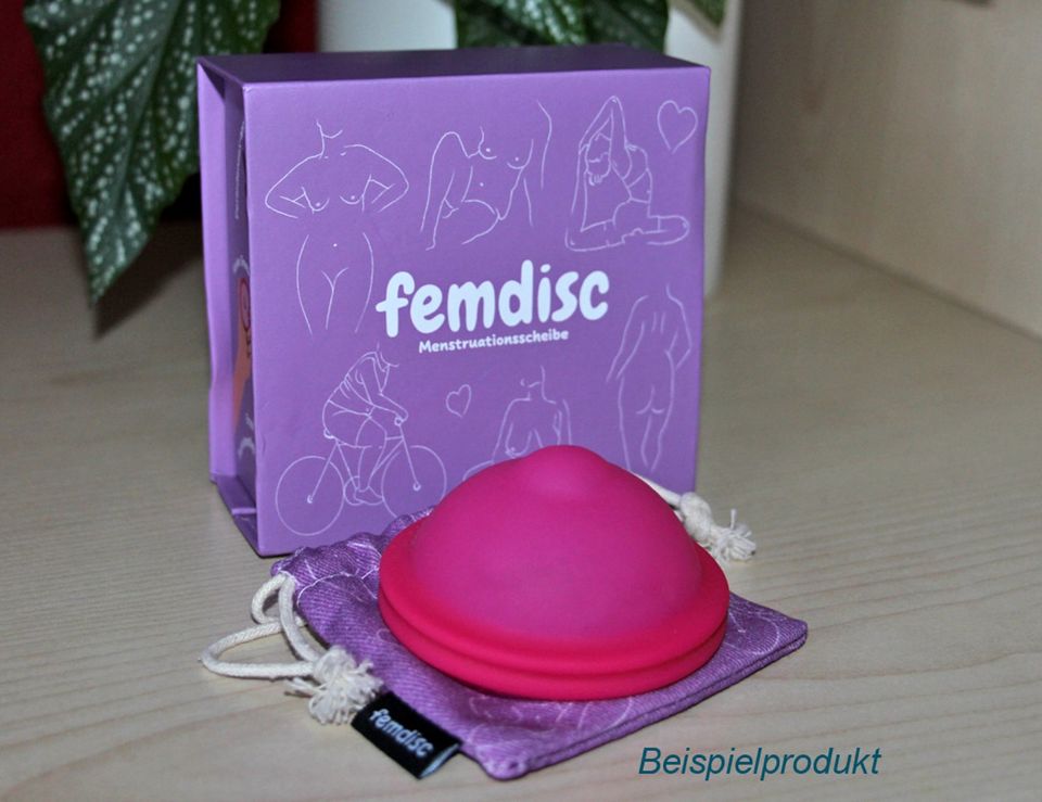 femdisc Menstruationsscheibe Regular, Pink, (neu + unbenutzt) in Saalfeld (Saale)