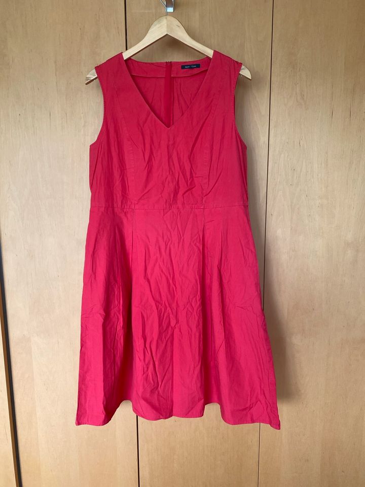 Marc O‘Polo Sommerkleid Größe 44 rot mit Taschen in Pfinztal