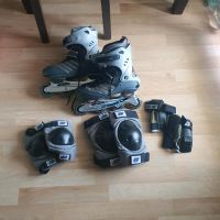 Inline Skates  Gr. 43 + 6teilige Schutzausrüstung Bochum - Bochum-Süd Vorschau