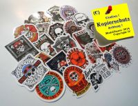 Sticker - Aufkleber Konvolut Retro Style Münster (Westfalen) - Centrum Vorschau