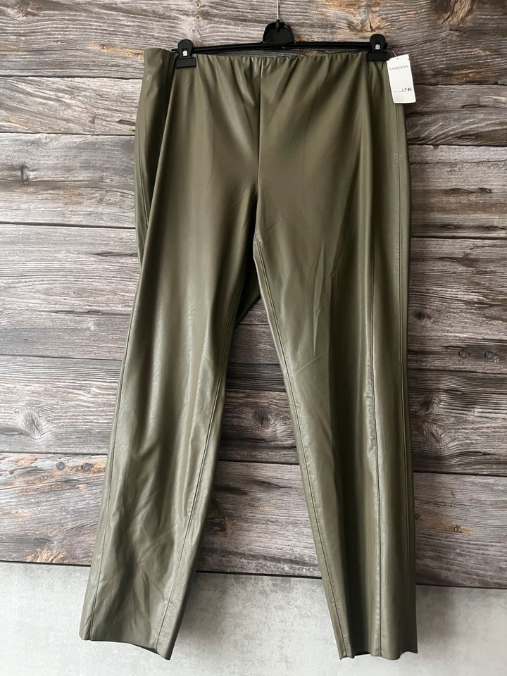 Samoon Damen Hose Leder Imitat Gr.48 neu mit Etikett in Bürgstadt