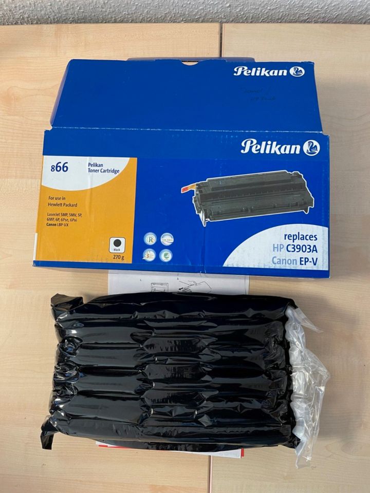 1x Pelikan 866 Toner Cartridge Black Kartusche Schwarz in Bucha