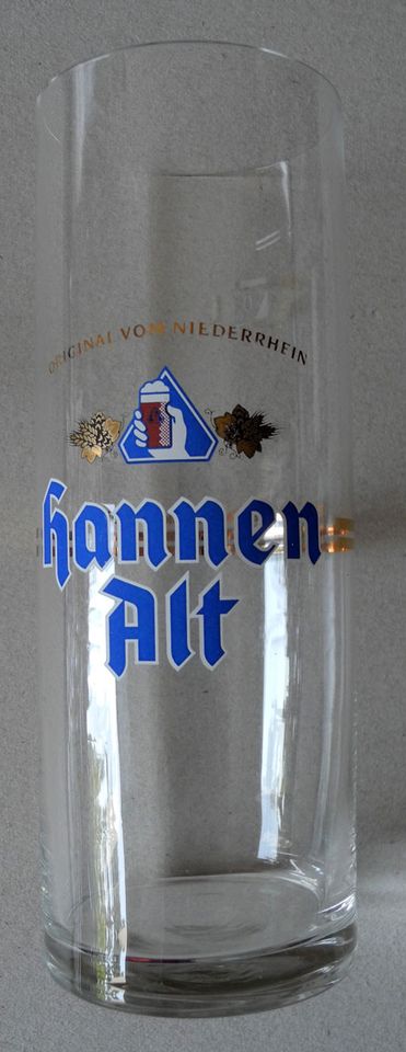 Bierglas Hannen Alt; 1 Stück; Original vom Niederrhein, 0,4 l in Neustadt an der Weinstraße