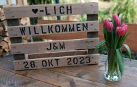 Herzlich willkommen Schild Hochzeit, Deko, Feier, Geburtstag Aachen - Aachen-Haaren Vorschau