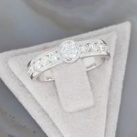 WERT 4390 € BRILLANT RING 585er/14 KT WEIßGOLD vxlt 86497 Essen - Altenessen Vorschau