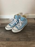 CONVERSE ALL STARS Chucks 36 3,5 hellblau Schuh Sneaker weiß Hessen - Limburg Vorschau