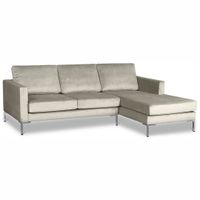 Ecksofa Rechts Portobello, Samtvelours Brussels, Beige Samt Couch Niedersachsen - Wolfsburg Vorschau