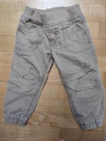 Leicht gefütterte Hose 86/92 Stoffhose beige Baden-Württemberg - Bad Waldsee Vorschau