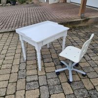 Kindertisch (-Schreibtisch) und Stuhl aus massiven Holz Baden-Württemberg - Wiernsheim Vorschau