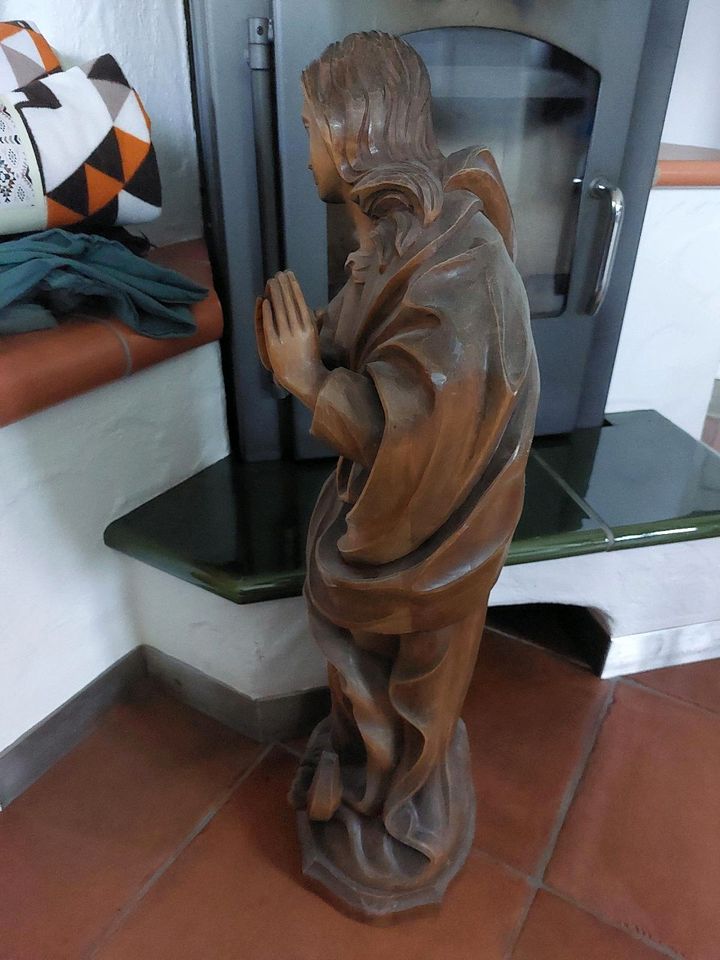 Holz Madonna in Fischen