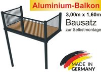 Balkon aus Aluminium, Bausatz 3,00x1,60m viele Farben mit Statik Baden-Württemberg - Remchingen Vorschau