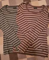 NEU AJC Langarmshirt Streifen gestreift grau braun Gr. 32/34 Bayern - Beilngries Vorschau
