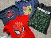 T-Shirts Paket  146 converse Lego Fortnite marvel spiderman Nordrhein-Westfalen - Niederkassel Vorschau