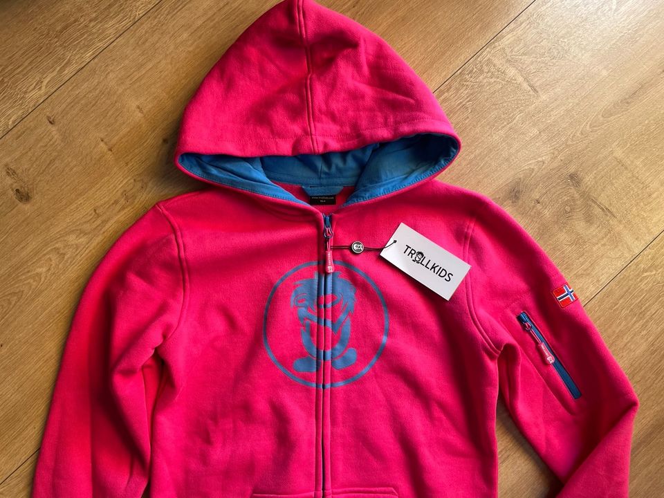 Trollkids Hoodie Jacke mit Kapuze Neu Mädchen Gr. 164 in Rostock