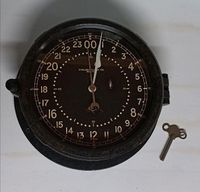 24 h Uhr, US,  2 Weltkrieg 1940 Chelsea Clock Rheinland-Pfalz - Germersheim Vorschau