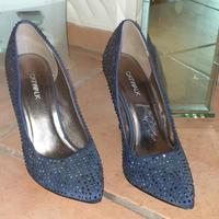 Blaue glitzer Pumps Baden-Württemberg - Walldorf Vorschau