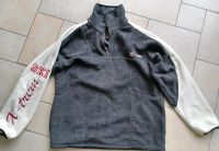 Fleece Shirt Hoodie Gr XL grau / weiß Niedersachsen - Hagen am Teutoburger Wald Vorschau