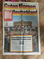 5 Alte Bildzeitung Bild Mauerfall Wiedervereinigung 1990 1989 DDR Thüringen - Weißensee Vorschau