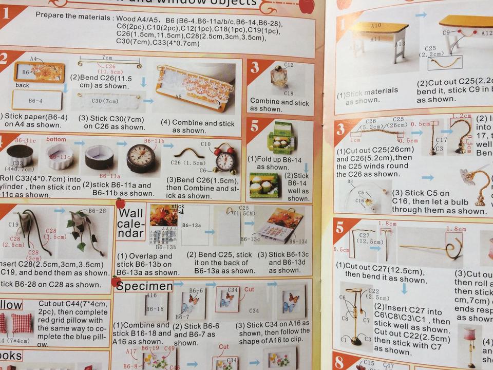 DIY Dollhouse Miniatur Bausatz herbstliches Zimmer mit Licht in Kaiserslautern