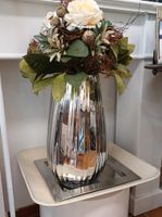 Fink Vase, Glas silberfarben, 2 versch. Modell Nordrhein-Westfalen - Remscheid Vorschau