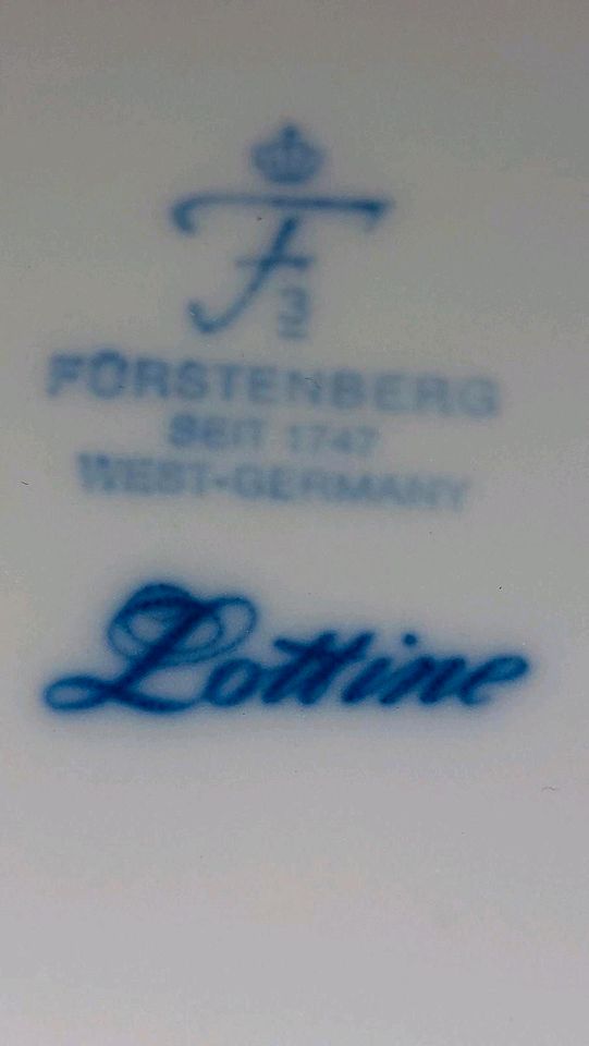 Fürstenberg Lottine, 2 Kuchenteller, einwandfrei, in Borken