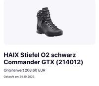 HAIX Stiefel 02 schwarz Commander GTX (214012) Hessen - Ober-Mörlen Vorschau