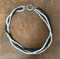 Pierre Lang schwarz/weiss/grau Perlenkette gebraucht zu verkaufen Altona - Hamburg Rissen Vorschau