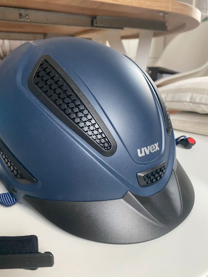 Uvex Perfexxion II Reithelm Blue Blau Gr.: L-XL in Klettwitz