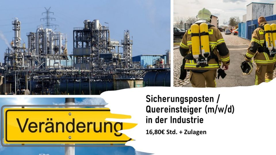 Sicherungsposten (m/w/d) - Engagierte Quereinsteiger gesucht! in Schermbeck