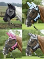 SALE Fliegenmaske Busse Fly Cover 633028 + Fransen + Ohren oder mit Nasenschutz + Ohren 633027 Shetty,Pony,Cob,Full, X-WB viel Platz für das Auge, Fliegenschutz Neuware günstig + robust Nordrhein-Westfalen - Kempen Vorschau