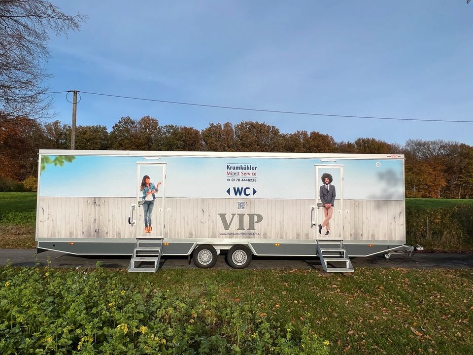 WC Wagen XXL, Toilettenwagen VIP Mieten in Versmold