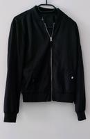 Schwarze Jacke Blouson Übergangsjacke, Atmosphere Gr. 36 Hessen - Wölfersheim Vorschau