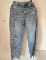 Mom Jeans blau Niedersachsen - Bückeburg Vorschau