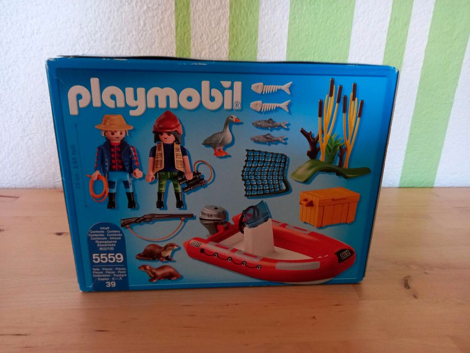 5559 Playmobil Wild Life Schlauchboot neu und ungeöffnet in Memmingen