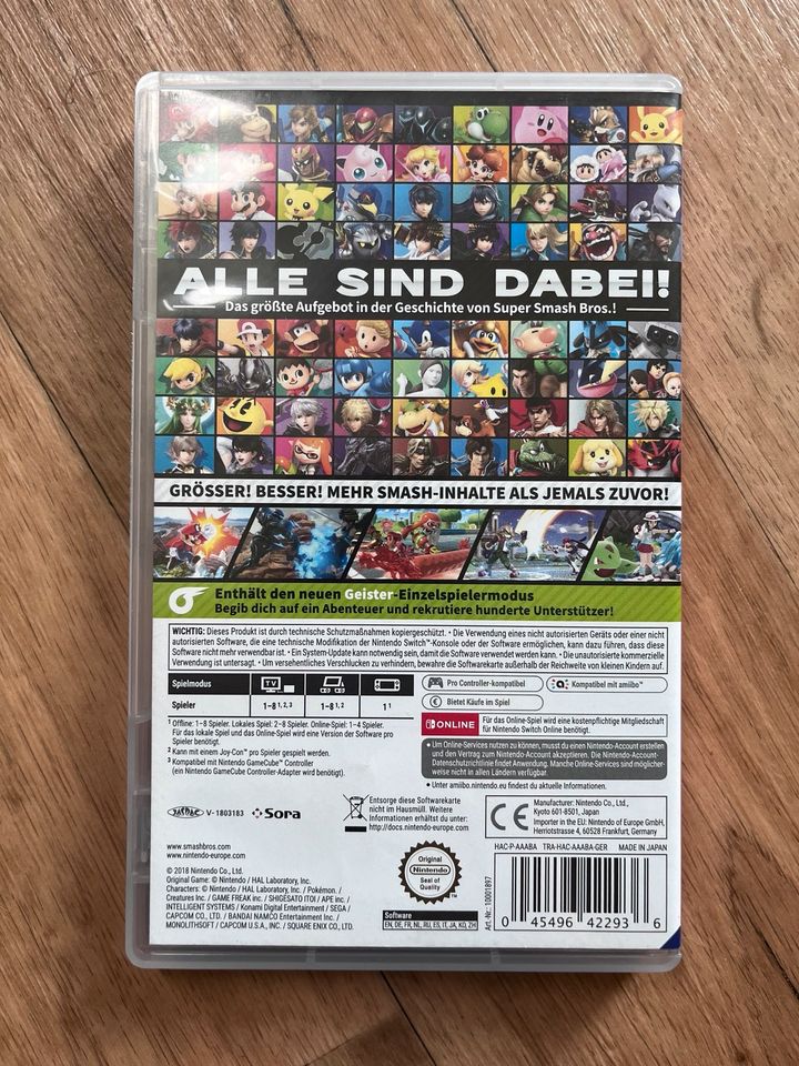 Switch spiel: super smash bros ultimate in Kassel