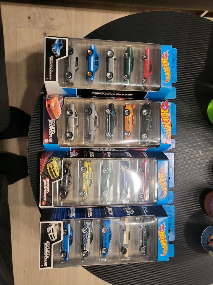 Hot wheels Fast and Furious 5er Sets in Herne