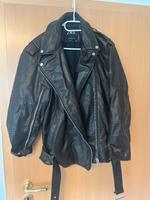 Zara Leder Jacke oversize braun schwarz Niedersachsen - Achim Vorschau