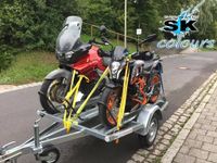 Motorradanhänger Motorradtransporter mieten leihen vermieten!! Bayern - Neudrossenfeld Vorschau