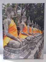 Buddha Mönche Druck auf Leinwand 80x60 München - Milbertshofen - Am Hart Vorschau