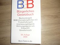 Buch "Bürgerliches Gesetzbuch" 56. Auflage 2005 Bayern - Pfronten Vorschau