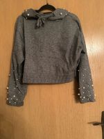 Pullover Sweatshirt Kapuzenpullover grau Perlen Gr. S Zara Niedersachsen - Edemissen Vorschau