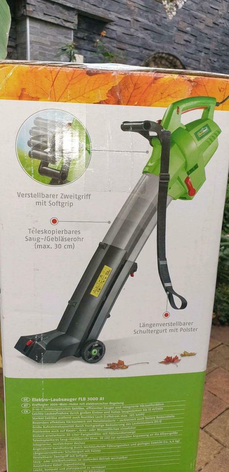 NEU - Laubsauger Florabest 3000watt 50liter in Gorxheimertal