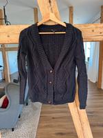 Dunkelblaue Strickjacke | Gr. S | Mango | Zopfmuster Nordrhein-Westfalen - Hamm Vorschau