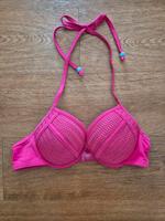 Hunkemöller Bikini Oberteil BH Pink Größe 75B Neckholder Urlaub Niedersachsen - Bad Pyrmont Vorschau